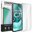 2x Szkło Hartowane ERBORD 9H Hard Glass do Realme C71 – codzienna ochrona w eleganckim wydaniu