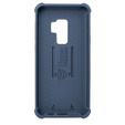Etui pancerne do Samsung Galaxy S9 Plus, Dexnor Full Body, granatowe
