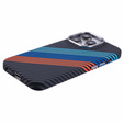 Etui do iPhone 15 Pro, Carbon Fiber MagSafe, granatowe