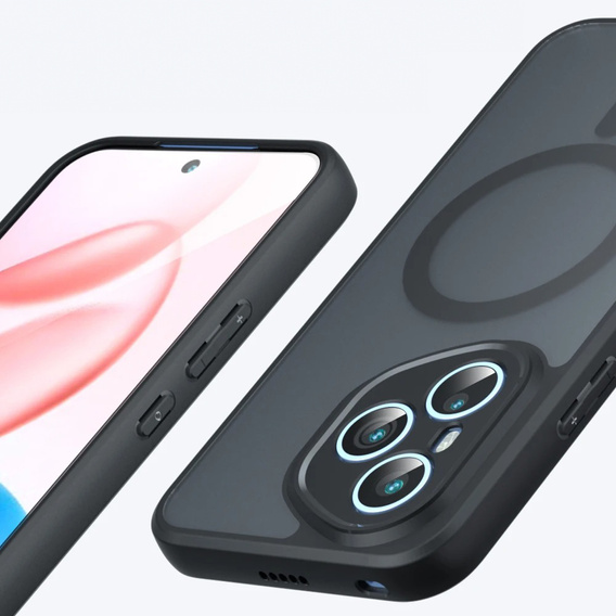 Etui do Honor 400 Pro 5G, do MagSafe, ERBORD Matt Case, czarny