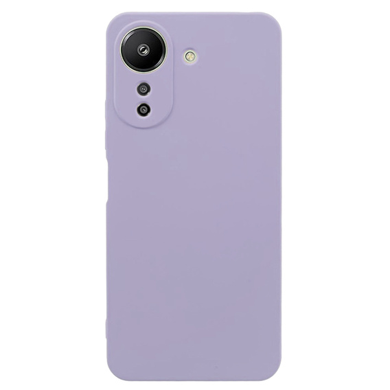 Etui do Xiaomi Redmi 13C / Poco C65, Silicone Lite, fioletowe