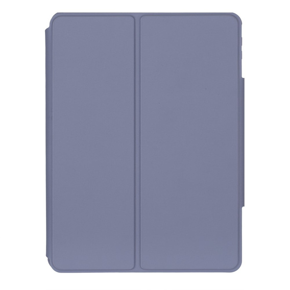 Etui z klawiaturą do iPad 11" 2025 A16 (11 gen.) / iPad 10.9" 2022 (10 gen.), Rotary 360° Leather Touchpad, fioletowe