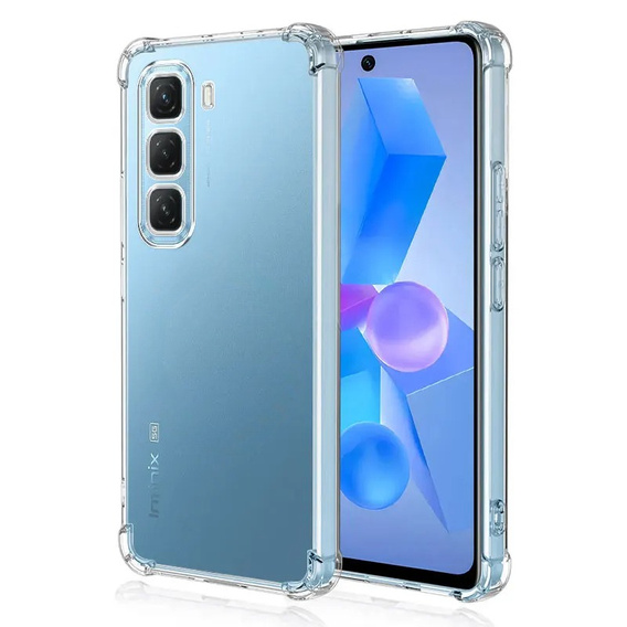 Etui do Infinix Hot 50 4G, Dropproof, przezroczyste