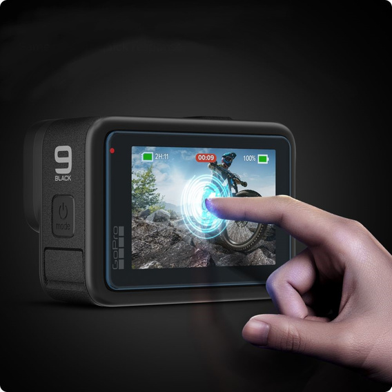 Spigen Glas.TR Slim Szkło Hartowane + Folia do GoPro Hero 9/10/11/12 na przód i tył 2-Pack