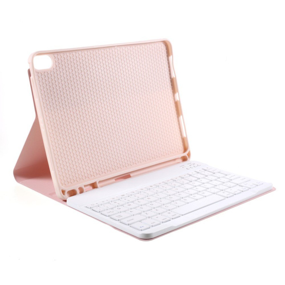 Etui z klawiaturą do iPad Air 10.9" 2022/2020 (5/4 gen.), różowe rose gold