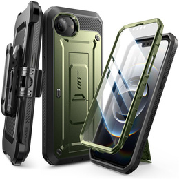 Etui Supcase do iPhone 16E, Unicorn Beetle Pro, Zielone