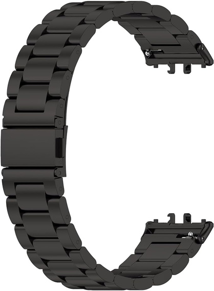 Bransoleta Stalowa do Samsung Galaxy Fit 3, Czarna