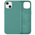 Etui do iPhone 14, Silicone Lite, zielone