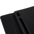 Etui z klawiaturą do Galaxy Tab S7+ Plus / S8+ Plus /S7 FE T730 T733, Pen Slot, czarne