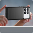 Etui do Xiaomi Poco F6 Pro, Carbon, czarne