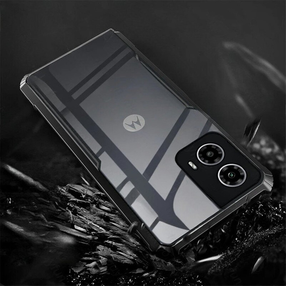 Etui do Motorola Moto G24 / G24 Power / G04, AntiDrop Hybrid, czarne