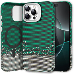 Etui do iPhone 16 Pro Max, Frame Kickstand, do MagSafe, Sand Green