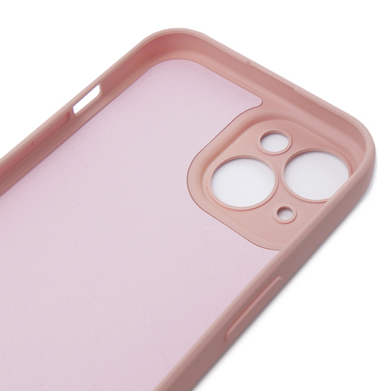 Etui do iPhone 15 Plus, Silicone Lite, pomarańczowe