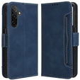 Etui z klapką do Samsung Galaxy A56 5G, Card Slot, granatowe