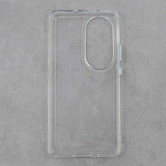 Etui do Oppo Reno 10 / 10 Pro, Fusion Hybrid, przezroczyste