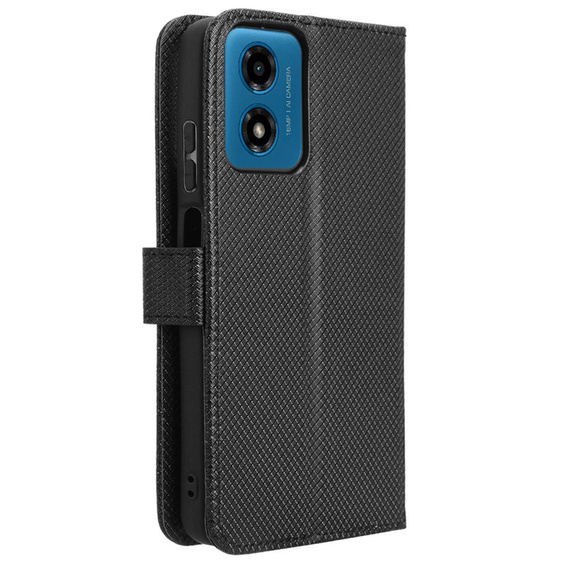 Etui z klapką do Motorola Moto G24 / G24 Power / G04, Wallet Smart Magnet, czarne
