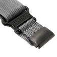 Pasek Nylonowy ERBORD MP84 Quickfit do Garmin Fenix 5/6/6 PRO/7 Forerunner 965/955/945, Szary, Rozmiar M/L