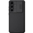 Etui do Samsung Galaxy S24, pancerne Nillkin, CamShield Pro, Czarne