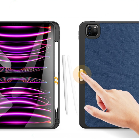 Etui do iPad Pro 13" 2024 (7 gen.), Dux Ducis Domo, niebieskie