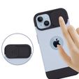 Etui ERBORD MagSafe Cam Slider do iPhone 13 / iPhone 14, niebieskie + Szkło na ekran