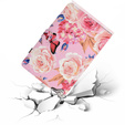 Etui do Lenovo Tab M10 Plus 10.6 Gen 3 TB-125F TB-128F, flowers and butterfly