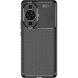 Etui do Huawei Nova 11 Pro, Carbon Gel, czarne