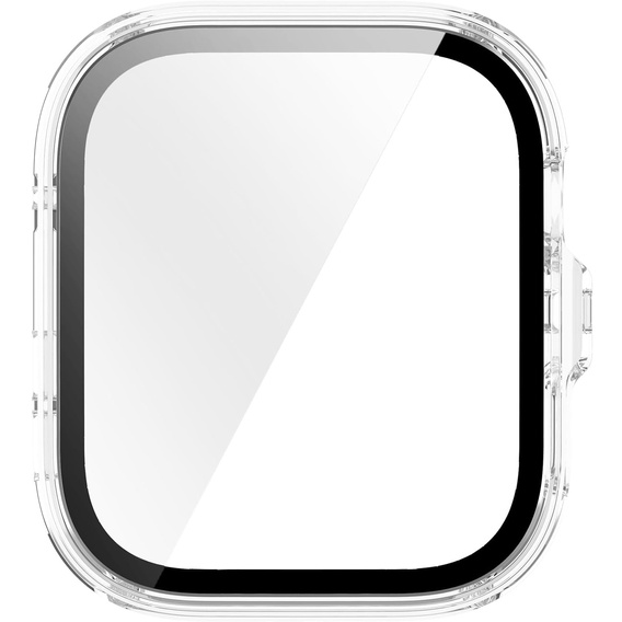 2w1 Etui z twardą ramką i szkłem hartowanym do Huawei Watch Fit 4 Pro - przezroczyste