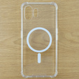 Etui do Nothing Phone 2, Obudowa Fusion Hybrid Case, do MagSafe, przezroczyste