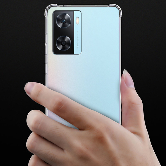 Etui do Oppo A57s, Dropproof, Przezroczyste