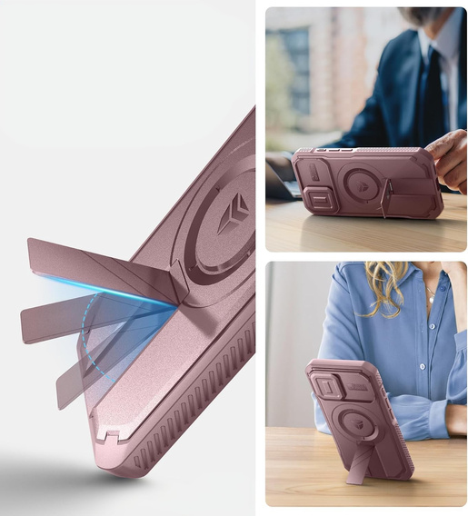 Etui Dexnor MagSafe z osłoną aparatu do iPhone 16