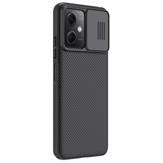Etui do Xiaomi Redmi Note 12 5G / POCO X5 5G, pancerne Nillkin, CamShield Pro, Czarne