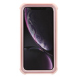 Etui pancerne do iPhone XS Max, Dexnor Full Body, różowe