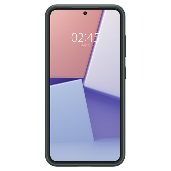 Etui Spigen do Samsung Galaxy S24, Optik Armor, Zielone