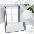 Etui do Samsung Galaxy Tab S10 FE+ Plus, Smartcase Hybrid, z miejscem na rysik, fioletowe