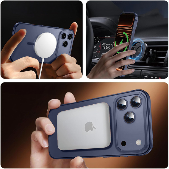 Etui Metal Frame do MagSafe do iPhone 17 Pro Max