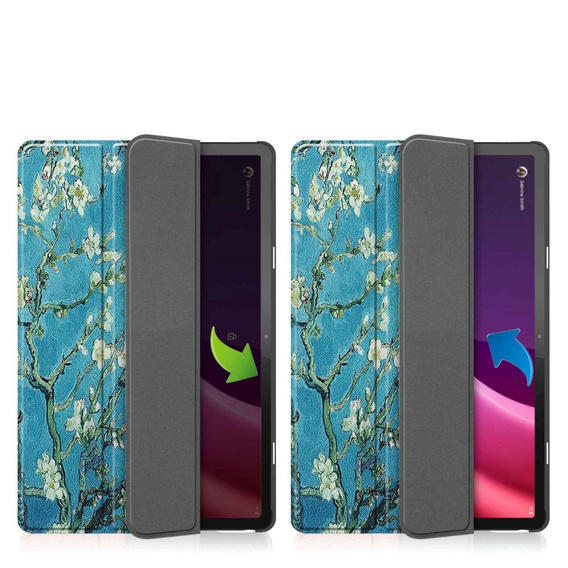 Etui do Lenovo Tab P11 Gen 2 TB350FU TB350XU 11.5", Smartcase, Flowers