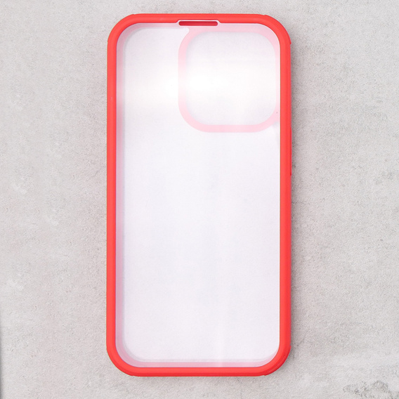 Etui do iPhone 14 Pro, ERBORD Guardian, czerwone