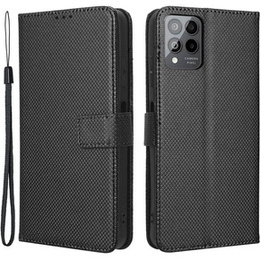 Etui z klapką do T Phone Pro 5G, Wallet Magnet, czarne