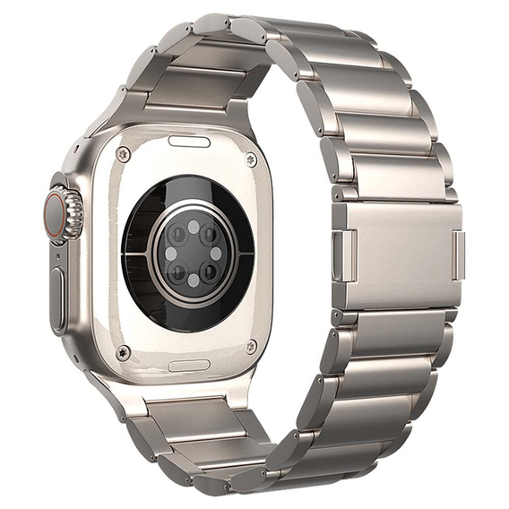 Bransoleta do Apple Watch 1/2/3/4/5/6/7/8/9/10/11/SE Ultra 1/2/3 42/44/45/46/49mm, Tytanowa