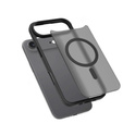 Etui Matt Case do iPhone 17 Air, do MagSafe, półprzezroczyste czarne