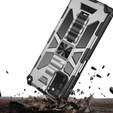 Etui do Samsung Galaxy A03s, Armor Kickstand, białe