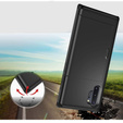 Etui do Samsung Galaxy Note 10+ Plus, Sliding Card Holder, czarne