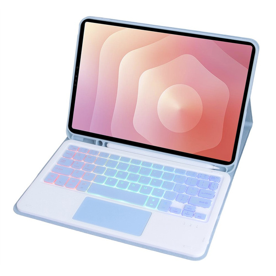 Etui z podświetlaną klawiaturą Bluetooth i touchpadem do Samsung Galaxy Tab S11