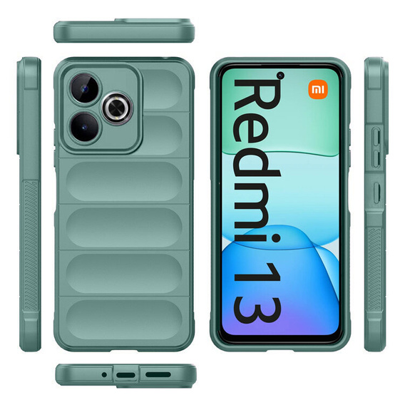 Etui do Xiaomi Redmi 13, Gaming Shockproof, zielone