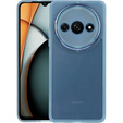 Etui silikonowe do Xiaomi Redmi A3, z ochroną aparatu, przezroczyste / niebieskie