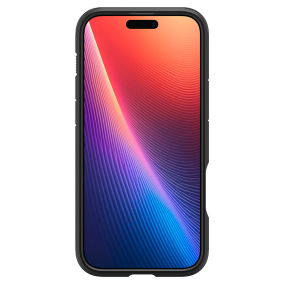 Etui Spigen do iPhone 16 Pro Max, Tough Armor Mag MagSafe, szare + Szkło Hartowane 9H