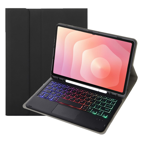 Etui z podświetlaną klawiaturą Bluetooth i touchpadem do Samsung Galaxy Tab S11
