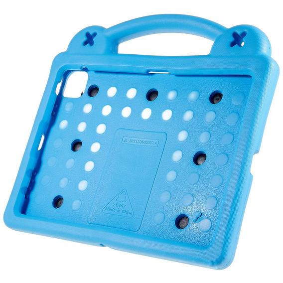 Etui do iPad Air 11" 2025/2024 (7/6 gen.), Cute Patterns, z podstawką, niebieskie