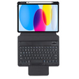 Etui z klawiaturą do iPad 11" 2025 A16 (11 gen.) / iPad 10.9" 2022 (10 gen.), Rotary 360° Leather, czarne
