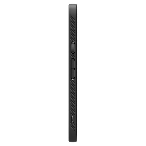 Etui Spigen do Google Pixel 9A, Liquid Air, czarne + Szkło Hartowane 9H